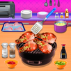 Barbeque chicken recipe game APK