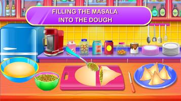 Indian Samosa Cooking Game screenshot 2