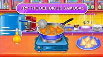 Indian Samosa Cooking Game capture d'écran 3