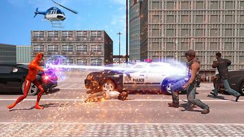 Ultimate Flash Hero Speed City Rescue capture d'écran 3