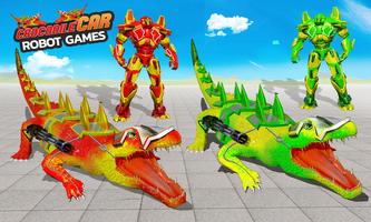 Robot Game Transform Crocodile screenshot 3