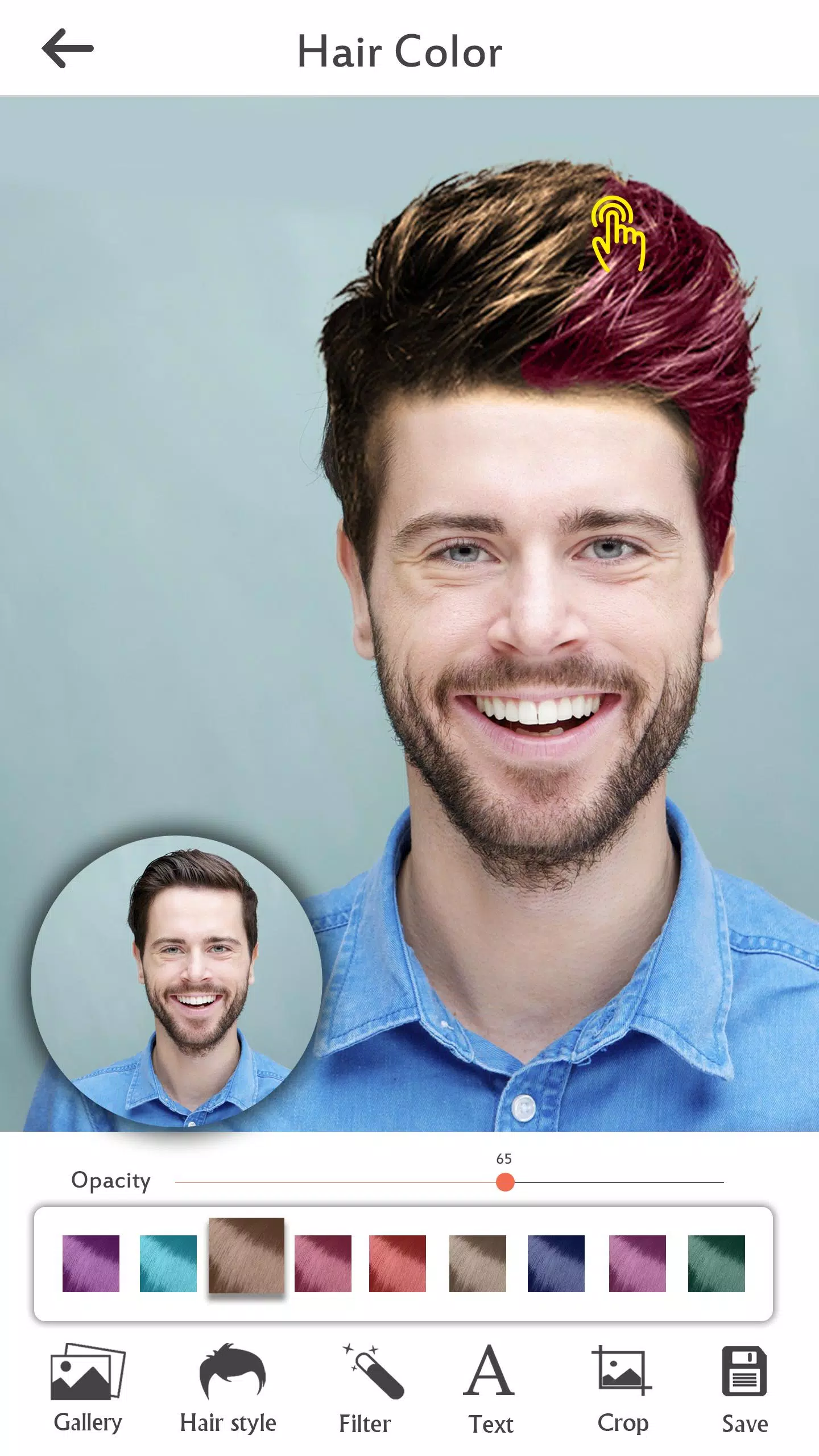 Man Hairstyle Photo Editor APK pour Android Télécharger