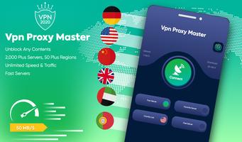 Vpn proxy master - Servidor VPN gratuito súper Poster