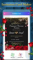 Invitation Card Maker imagem de tela 2