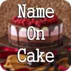 Birthday cake with name and photo & Name on cake icono