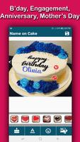 Birthday cake with name and photo & Name on cake 截圖 3
