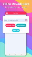 TIK - Video Downloader Without Watermark 100% work スクリーンショット 1