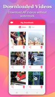 Video Downloader Without Watermark New 2020 screenshot 3