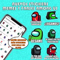 Stickers de Among Us WAStickerApps โปสเตอร์