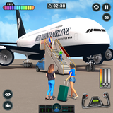 Pilotenflug- 3D Flugzeug Spiel