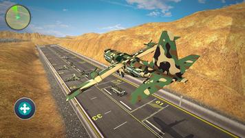 Stickman Army Transporter Airplane Cargo ภาพหน้าจอ 2