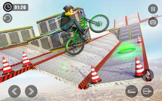 Cực BMX Chu kỳ Những pha nguy hiểm Không thể nào ảnh chụp màn hình 1