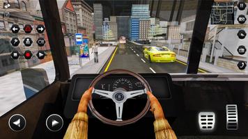 Passenger Bus Taxi Driving Simulator पोस्टर