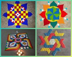 Colorful Rangoli Designs capture d'écran 3