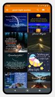 Good Night Quotes & Blessings poster