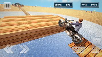 Water surfer beach bike racing screenshot 1