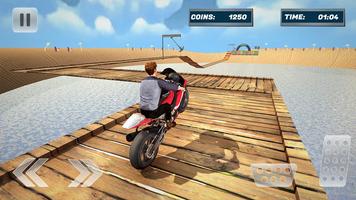 Water surfer beach bike racing screenshot 2