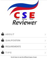 Civil Service Exam Reviewer Affiche