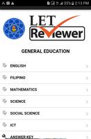 LET Reviewer: General Educatio poster