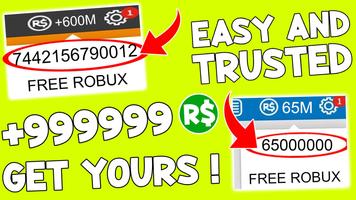 Start Earning Robux Now : Fast And Free captura de pantalla 1