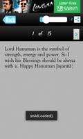 Hanuman Jayanti SMS Messages capture d'écran 2