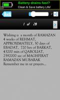 Happy Ramzan Messages SMS Msgs تصوير الشاشة 1