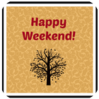 Weekend SMS / Week end Message ícone