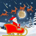 画面上のクリスマス-ライブの前景の壁紙 アイコン