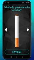 Simulateur de Cigarette Blague Affiche