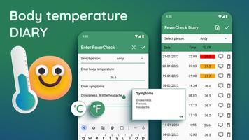 Body Temperature・Fever Tracker پوسٹر