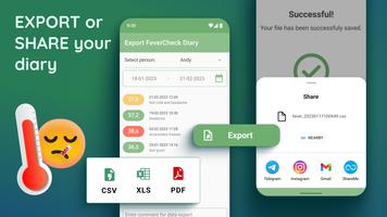 Body Temperature・Fever Tracker स्क्रीनशॉट 2