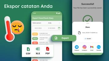 Pelacak Suhu Tubuh screenshot 2