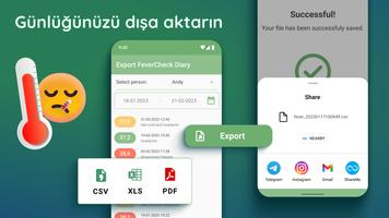 Vücut Sıcaklığı Takipçisi Ekran Görüntüsü 2