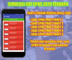 SOAL CAT CPNS TERBARU 2019-2020 CAT TWK TKP TIU Poster