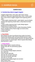 Buku Pepak Bahasa Jawa Lengkap Offline Screenshot 3