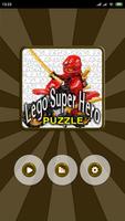 Puzzle Lego Super Hero poster