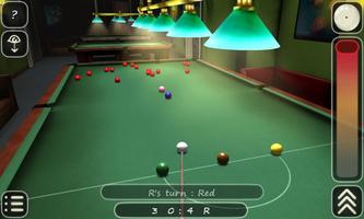 3D Pool game - 3ILLIARDS Free capture d'écran 1