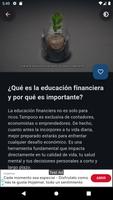 Curso de Educación Financiera imagem de tela 2