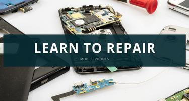 Mobile phone repair course poster