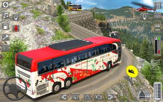 Crazy Uphill Bus Driver Sim 3D Affiche