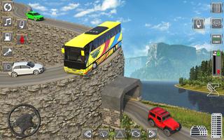 Crazy Uphill Bus Driver Sim 3D capture d'écran 1