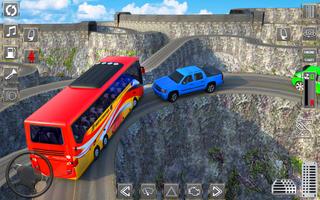 Crazy Uphill Bus Driver Sim 3D capture d'écran 2