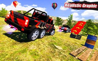 6x6 Offroad Driving Fun: 3D Jeep Adventure capture d'écran 3