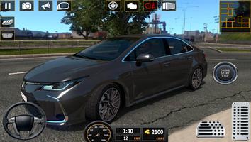 City Car Driving 3D Car Games تصوير الشاشة 3