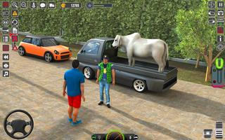 Animal Transporter Truck Game Ekran Görüntüsü 1