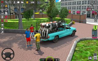 Animal Transporter Truck Game Ekran Görüntüsü 2