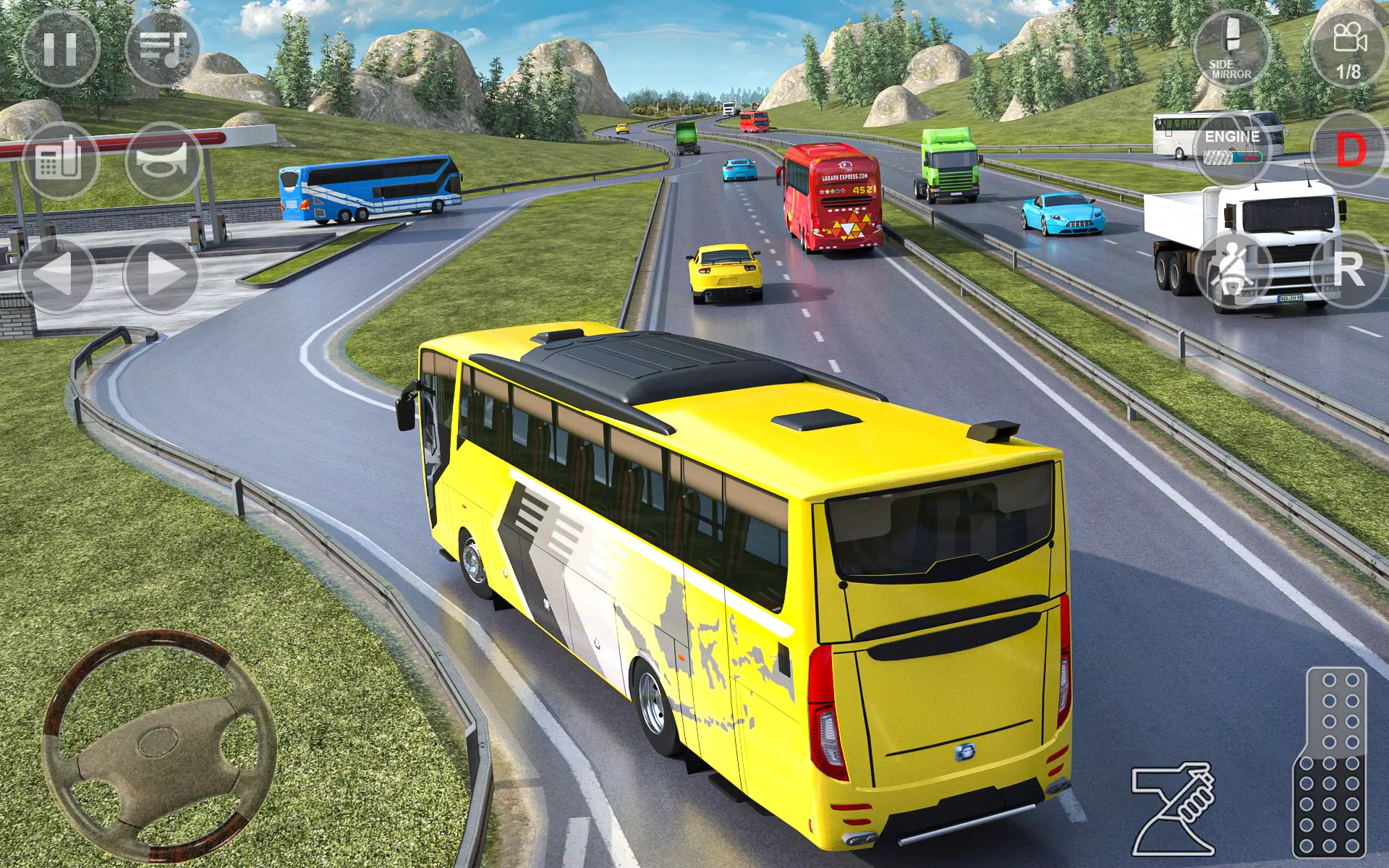 OS 8 MELHORES JOGOS DE SIMULAÇÃO DE ONIBUS PARA ANDROID !! 