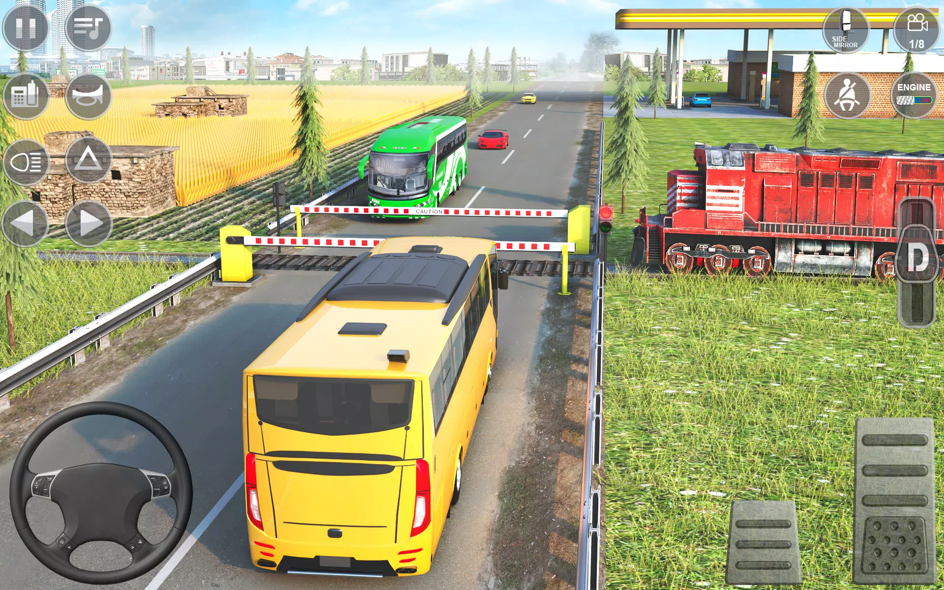 3d moderna cidade motorista de ônibus: jogo de sim na App Store