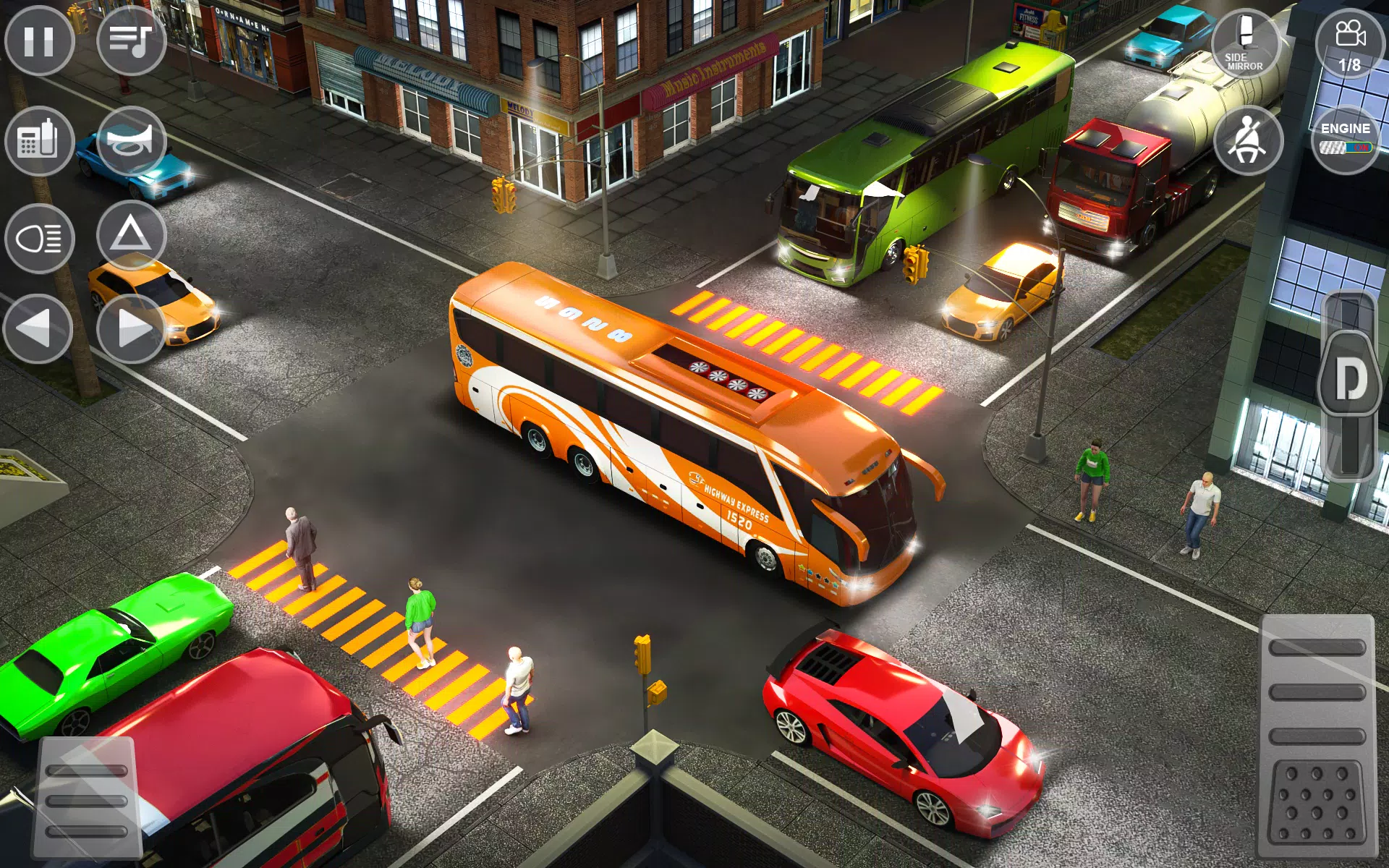 Cidade estacionamento para ônibus 3d::Appstore for Android