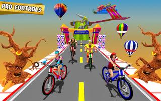 Crazy Offroad Bicycle BMX Riding: Parking Game تصوير الشاشة 3